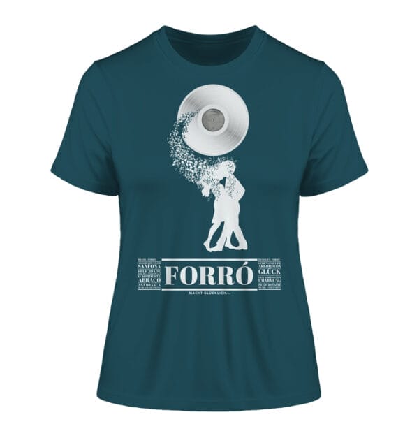 Forró verbindet. - Fitted Ladies Organic Shirt – Bild 10