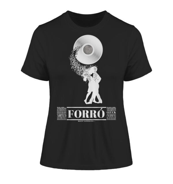 Forró verbindet. - Fitted Ladies Organic Shirt – Bild 4