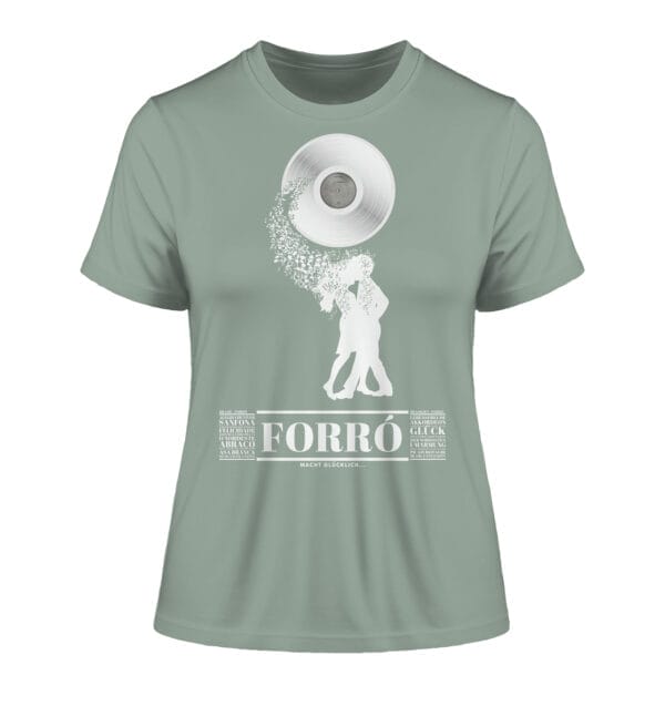 Forró verbindet. - Fitted Ladies Organic Shirt – Bild 2