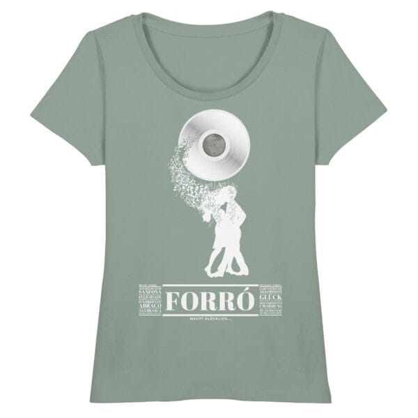 Forró verbindet. - Fitted Ladies Organic Shirt