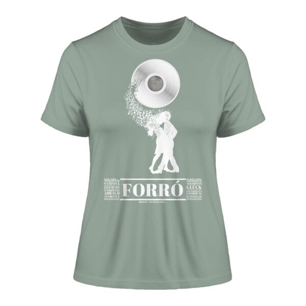 Forró verbindet. - Fitted Ladies Organic Shirt – Bild 3