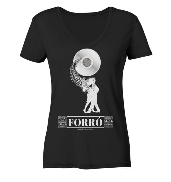 Forró verbindet. - Ladies V-Neck Shirt